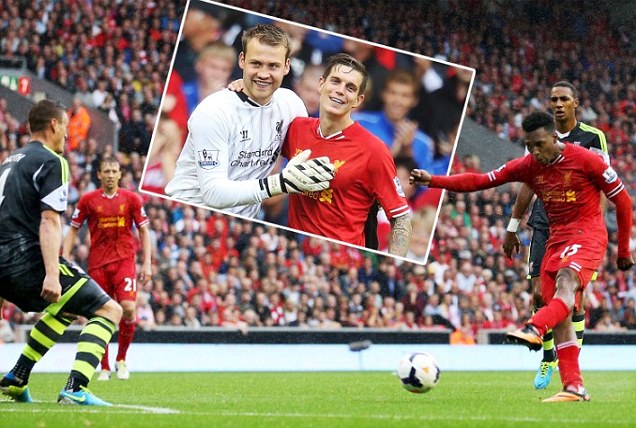 Suarez Bengong, Mignolet Pahlawan, Sturridge Jebol Gawang Stoke